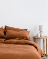 Linen Duvet Cover Set - Cedar