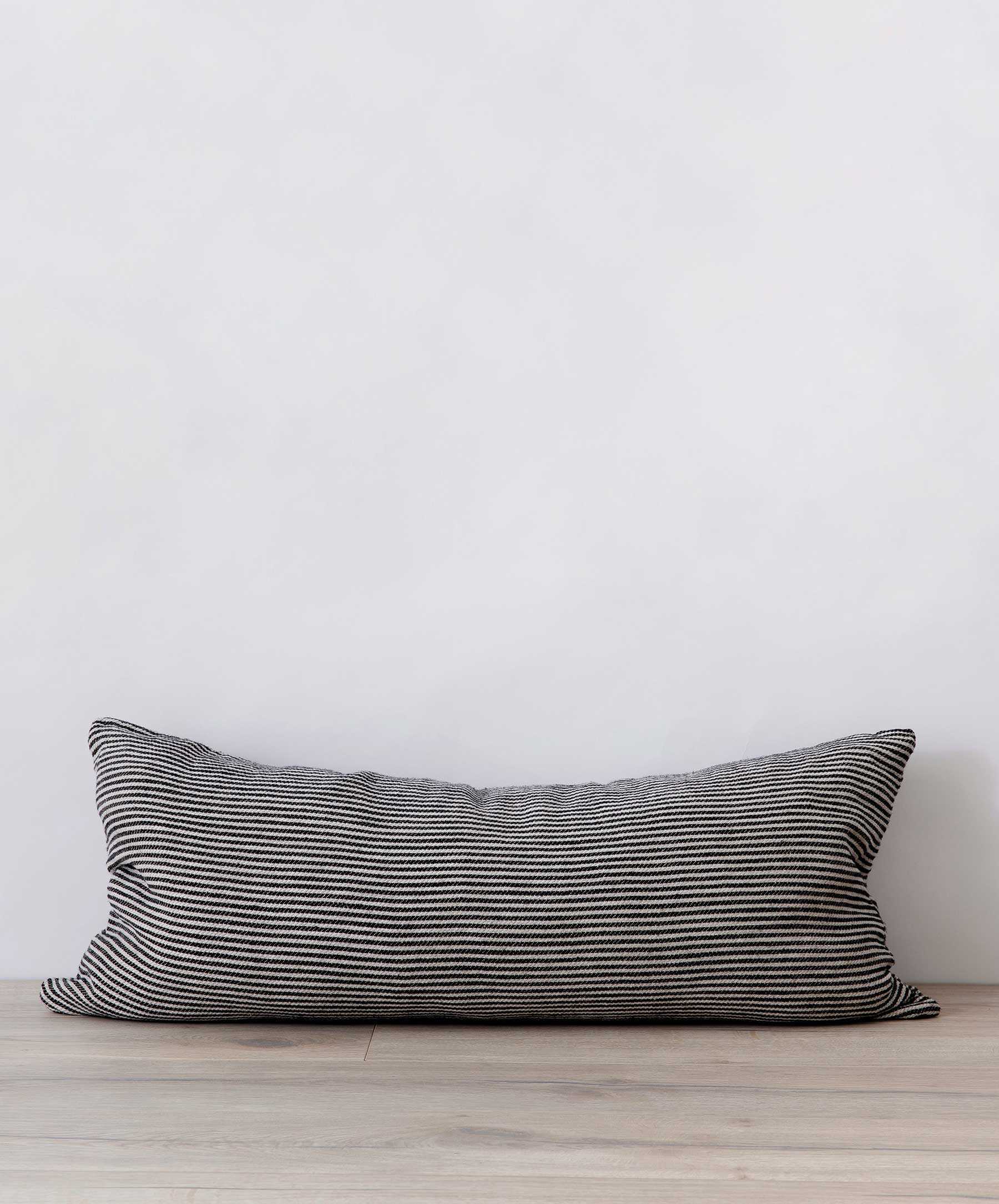 Striped fashion lumbar pillow