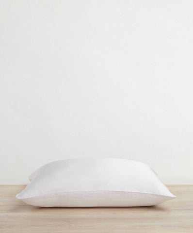 Piped Silk Linen Flip Pillowcase