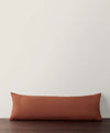 Recline Linen Cushion - Cinnabar