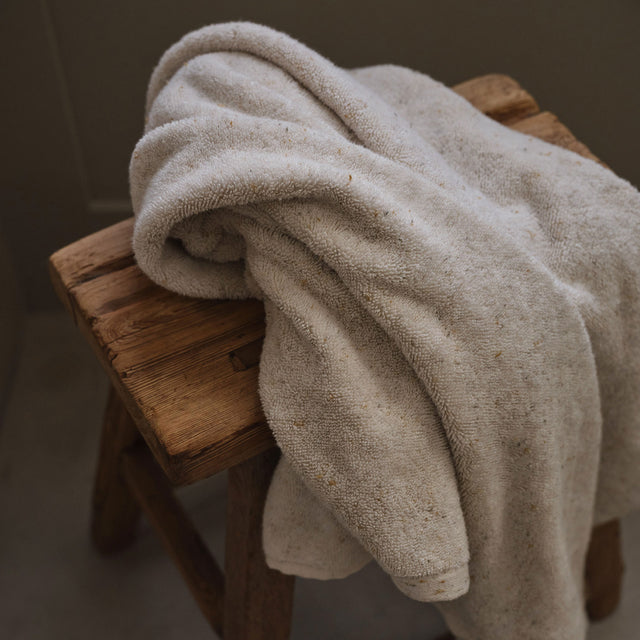Speckle Towel, available in Bath Towel (70cmx140cm) and Bath Sheet (90cmx170cm).