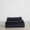 Linen Sheet Set with Pillowcases - Navy. Available in Single, Double, King, Super King.